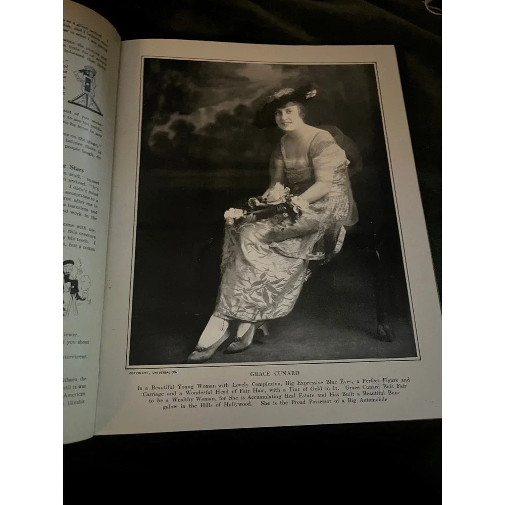 Film Flashes‎ 1916 Wit and Humor of a Nation in Pictures Good Hardcover